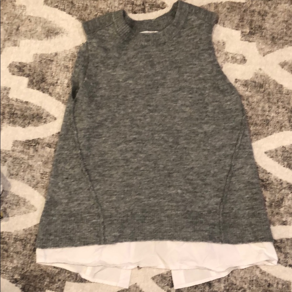 Tank top sweater
